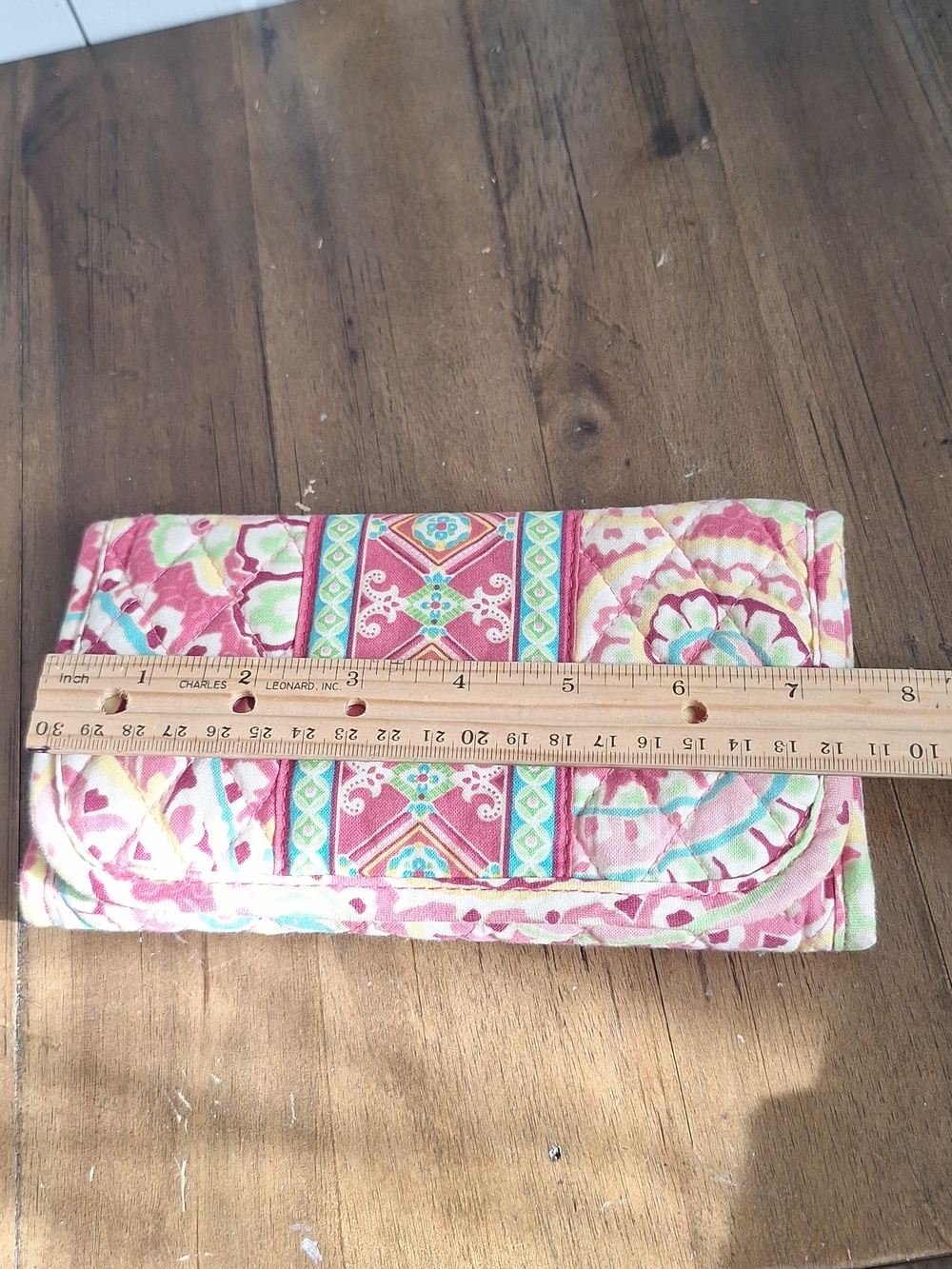Vera Bradley Capri Melon Sherry Tote, Wallet & Eyeglass Case Set​ - Picture 10 of 13